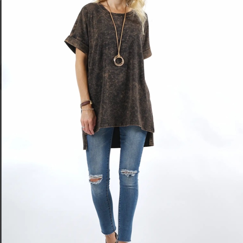 Mineral wash tshirt
